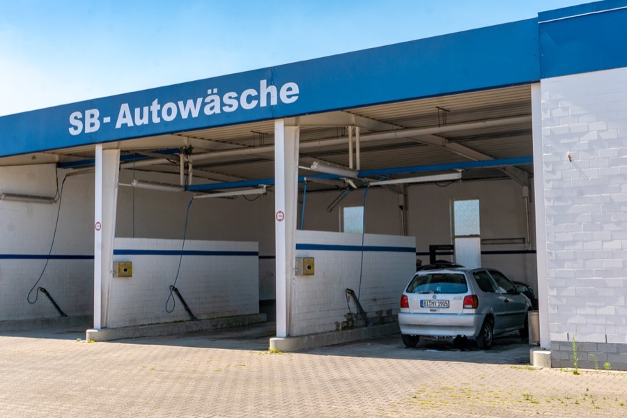 SB-Waschpark Außenansicht in Schloß Holte-Stukenbrock